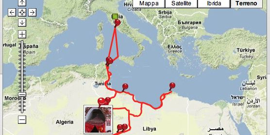 Con il camper in Libia