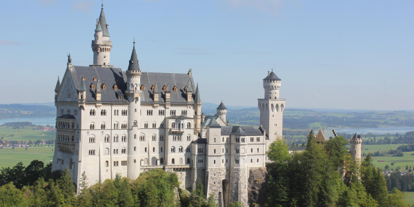 Romantische Strasse e i castelli di Ludwig