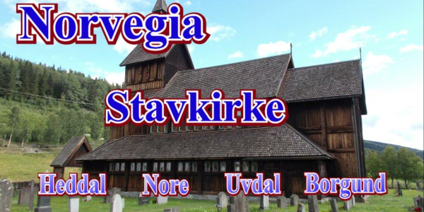 Norvegia in camper: Le Stavkirke