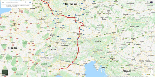 Città della Valle del Reno in camper - 1 Parte