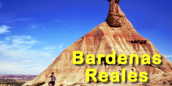 Bardenas Reales in camper