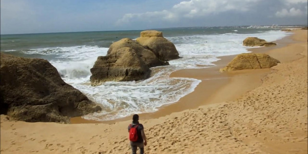 Algarve in camper (Portogallo): onde gigantesche