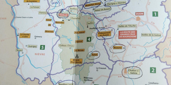 Viaggio in Borgogna 