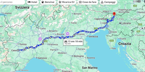 Slovenia, Friuli, Trentino e Veneto