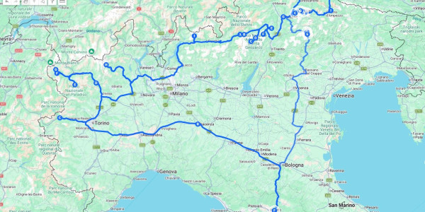 Tour dell'Arco Alpino: da ovest a est
