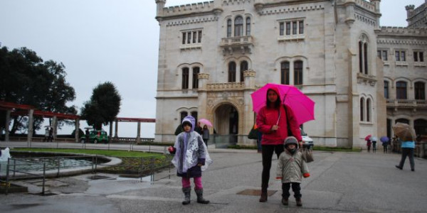 Sfidando la pioggia a Nord Est