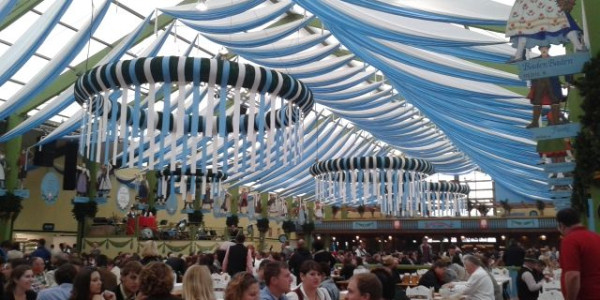 Monaco di Baviera durante l'Oktoberfest