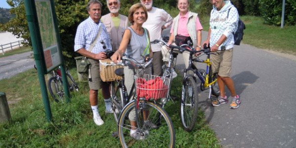 Borgogna con camper e bici