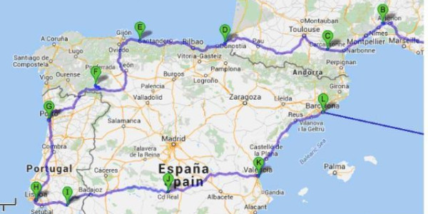 Portogallo e Spagna in camper