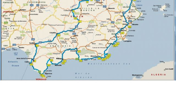 Spagna del Sud in minicamper