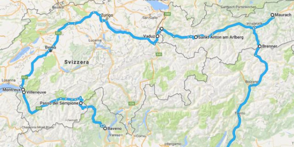 Svizzera e Liechtenstein in camper e bicicletta