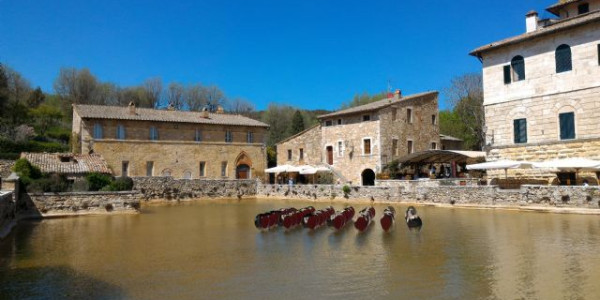 Da Napoli in Val d'Orcia - Terme libere