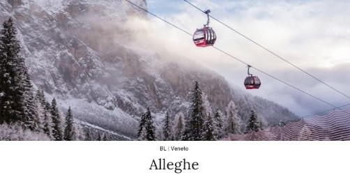 Ad Alleghe per sciare... 
