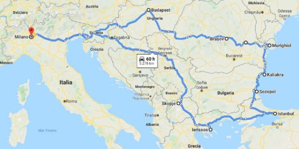 Tour del sud-est europeo