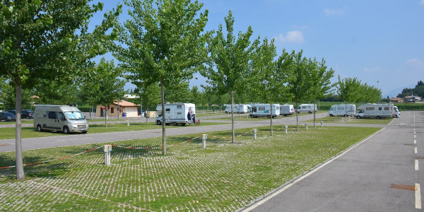 Area sosta Parco Termale del Garda