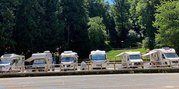 Inaugurata l'area sosta a Vallombrosa - Reggello (FI)