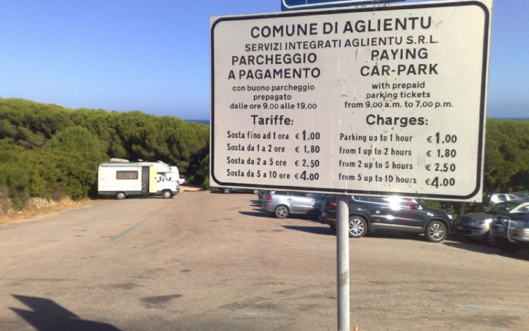 Sardegna del nord possibile ai camper