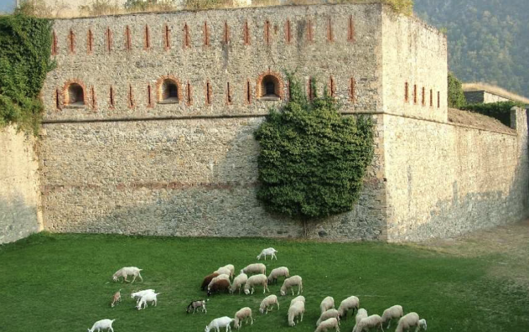 Il forte Albertino di Vinadio
