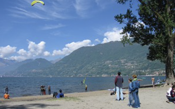Gita in camper a Sorico sul lago di Como