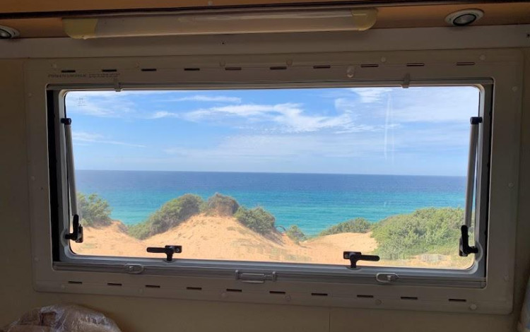 Costa Ovest Sardegna in camper, fuori stagione