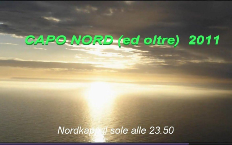 Nord Kapp in camper nel 2010