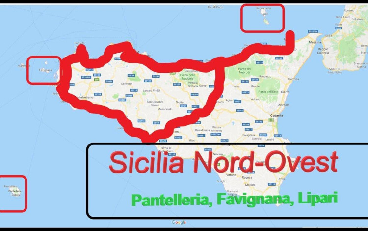 Sicilia Occidentale e isole in camper