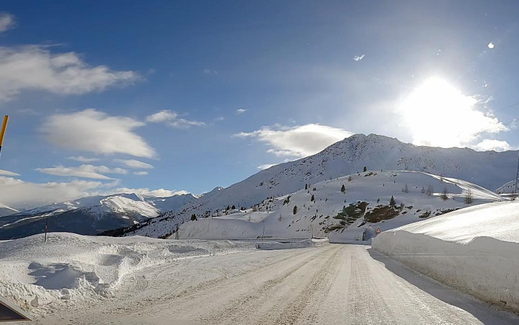 Livigno in camper d'inverno - I parte