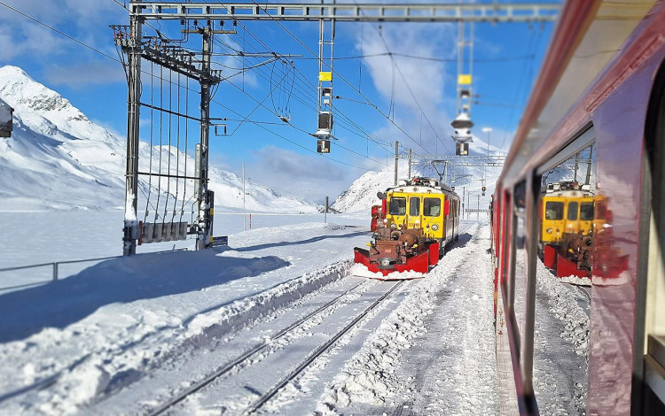 TIrano in camper e trenino del Bernina -  II parte