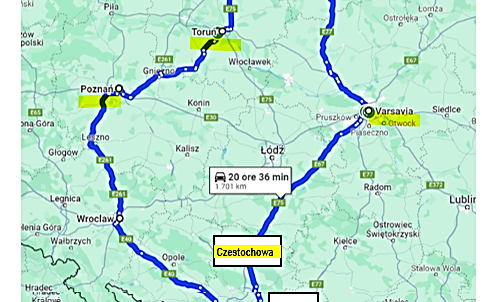 Polonia 2024 Tour nelle città più belle
