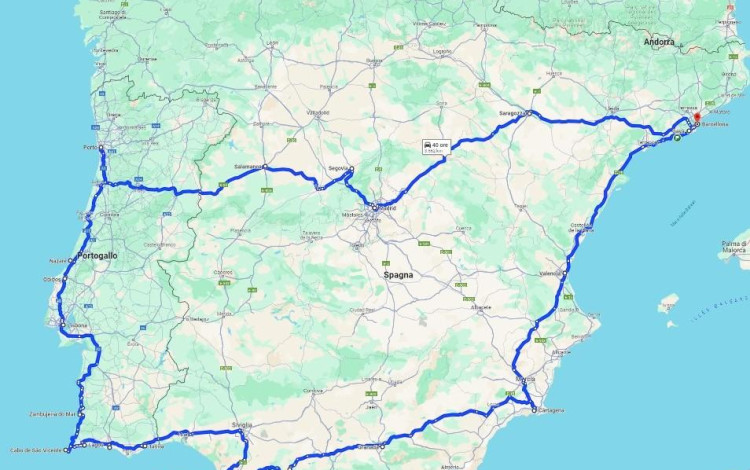 Diario di viaggio in Portogallo e Spagna