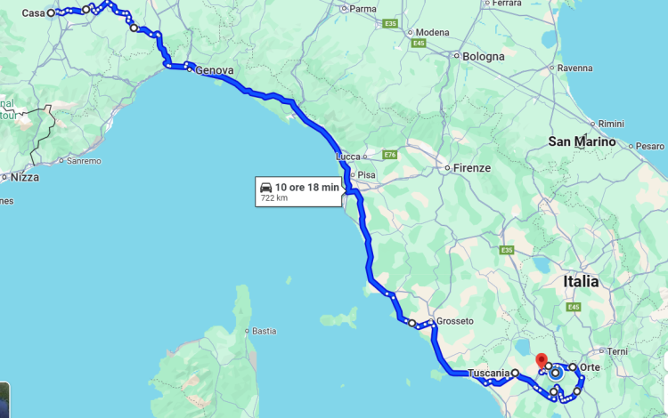 Tuscia e Toscana in camper