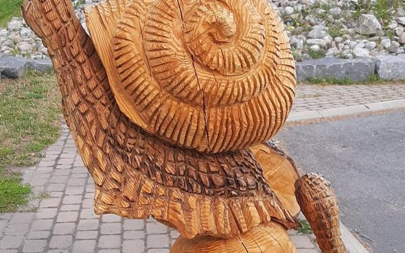 Le statue di legno di Kivijärvi