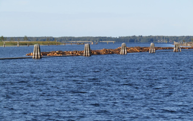 Finlandia in camper: Joensuu e i tronchi fluitanti