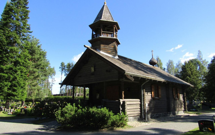 Finlandia in camper: Joensuu e i tronchi fluitanti