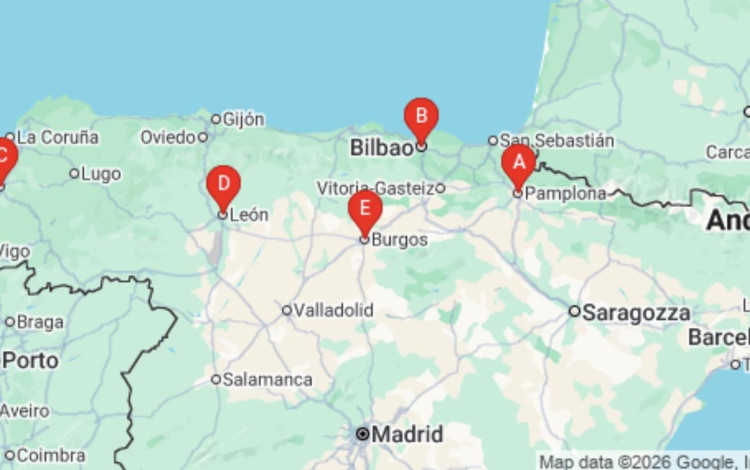 Lumachina in Spagna del Nord e Barcellona