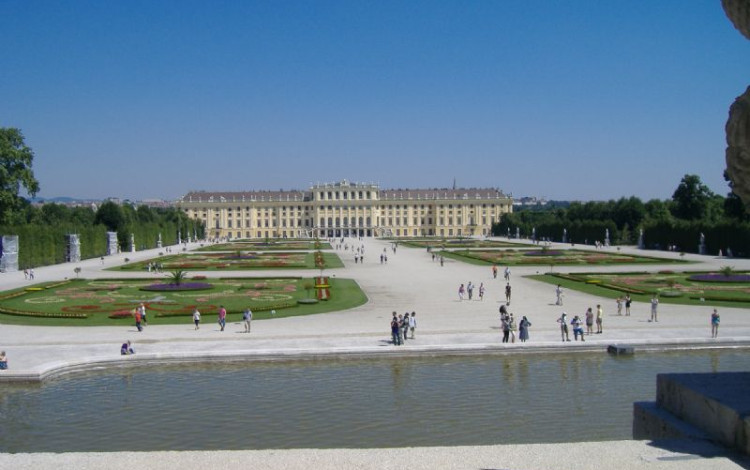 Vienna il Danubio e la Franconia Tedesca