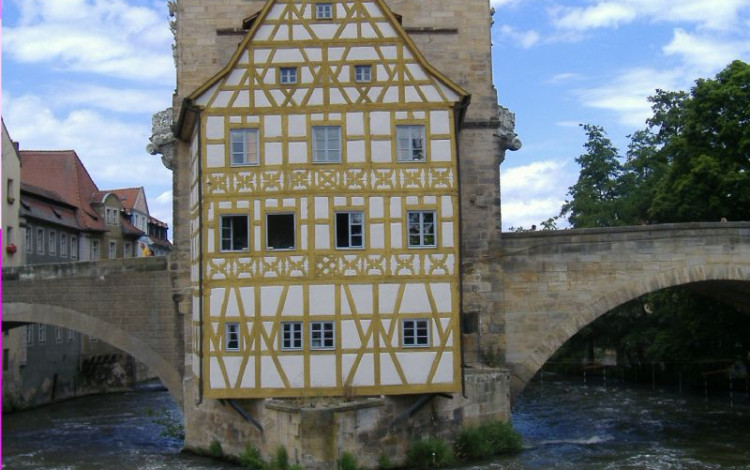 Vienna il Danubio e la Franconia Tedesca