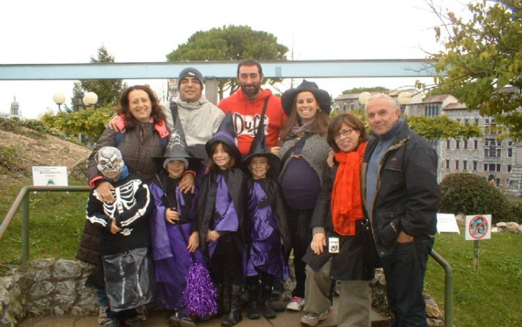 Lago Trasimeno, hallowen Corinaldo, Italia in Mini