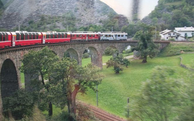 Trenino rosso del Bernina