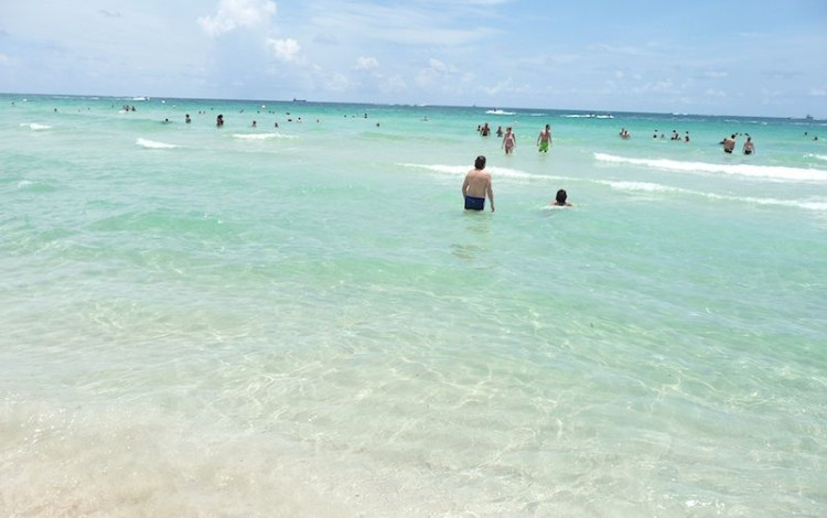Miami Beach ... non in camper