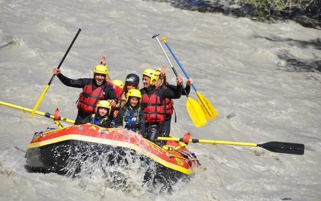 Valli da sogno e rafting!