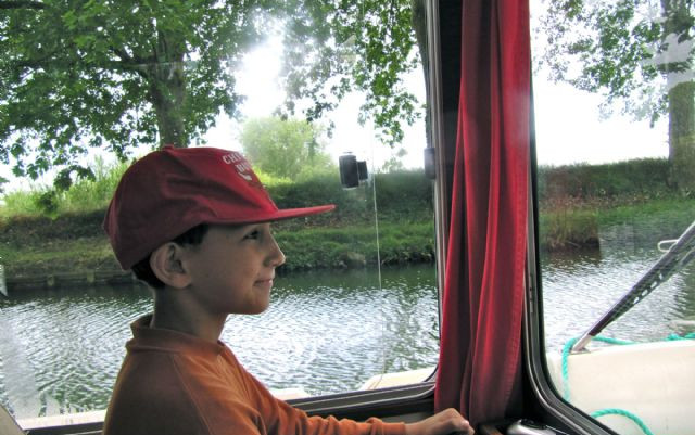 Con il Camper e...il battello in Francia