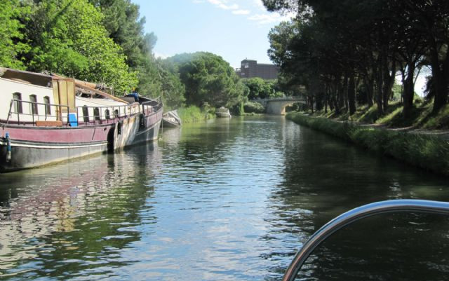 Con il Camper e...il battello in Francia