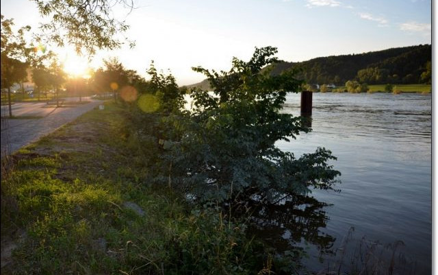 Incrociando il Danubio tra Austria e Germania