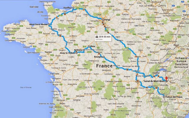 In giro per la Francia