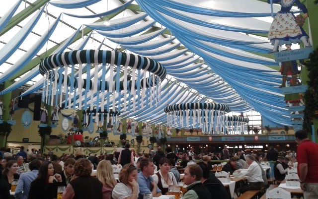 Monaco di Baviera durante l'Oktoberfest