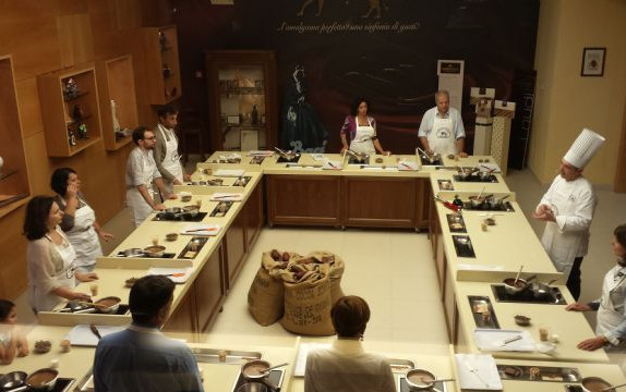 Perugia e fabbrica del cioccolato