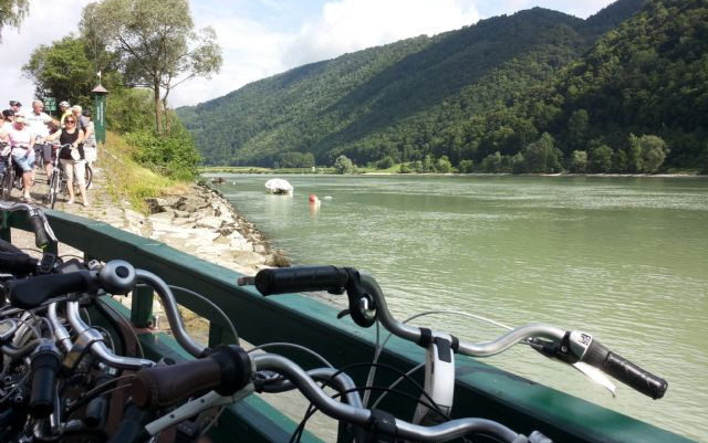 Ciclabile del Danubio e Vienna