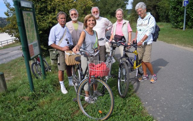 Borgogna con camper e bici