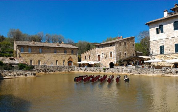 Da Napoli in Val d'Orcia - Terme libere